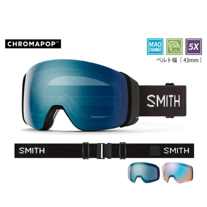 楽天市場】【エントリーでP10倍】ゴーグル スミス SMITH 4D MAG 