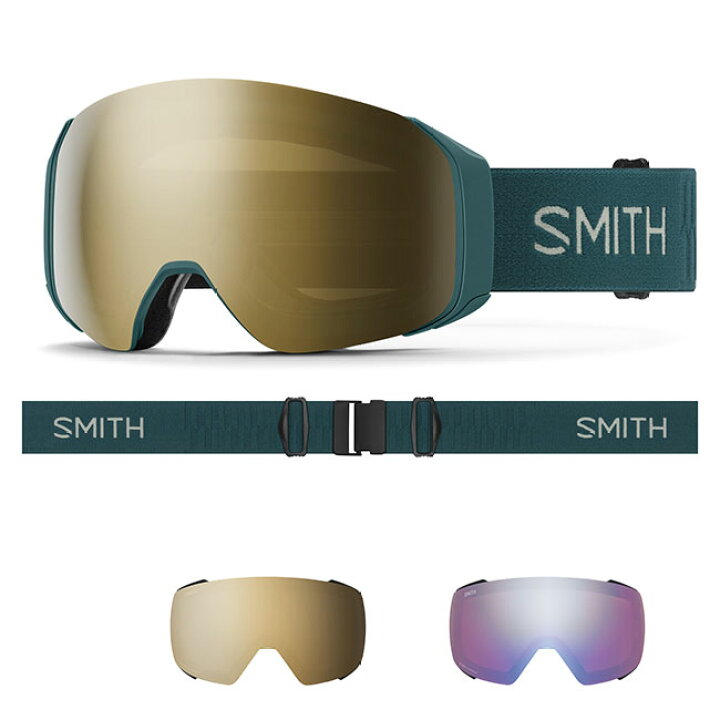 楽天市場】SMITH ゴーグル 4D MAG S MALACHITE 25-26 フォーディーマグ 