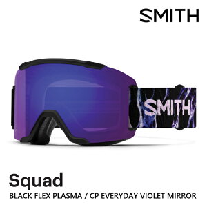 SMITH �X�~�X �S�[�O�� SQUAD BLACK FLEX PLASMA CP EVERYDAY VIOLET MIRROR 26-27 JAPAN FIT �N���}�|�b�v �X�y�A�����Y�t �X�m�[�{�[�h �X�L�[ ���K�i