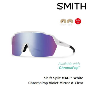 TOX X~X SMITH Shift SplitL MAG White (ChromaPop Violet Mirror & Clear) ASIA FIT }OlbgY AEghA X|[c