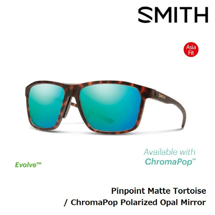 楽天市場】サングラス スミス SMITH Pinpoint Matte Tortoise 