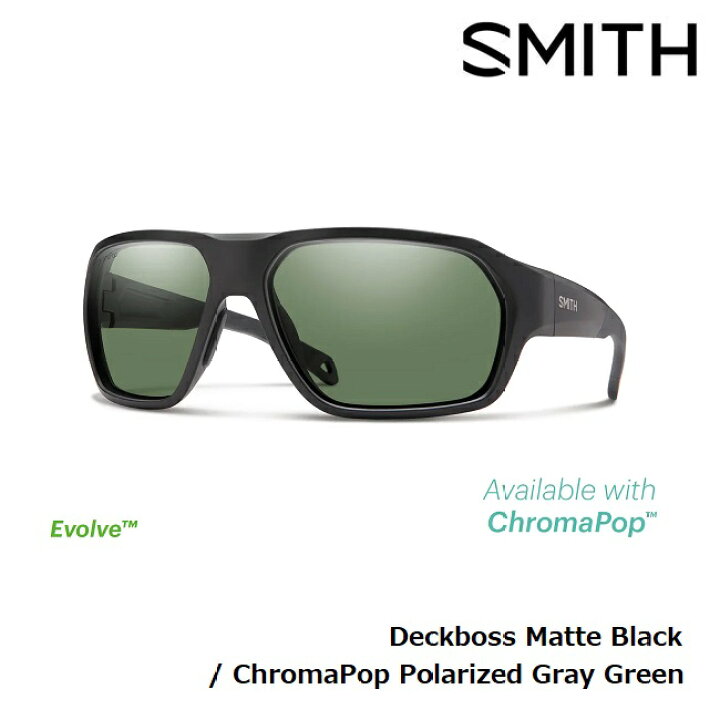 超大特価超大特価(取寄) スミス デッキボス ポーラライズド サングラス Smith Deckboss Polarized Sunglasses  Matte Tortoise ChromaPop Glass Polarized Brown スポーツウェア・アクセサリー 