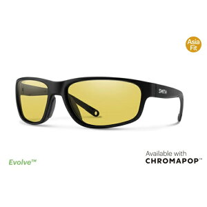 �T���O���X �X�~�X SMITH Redding 2 / Matte Black�iCP Glass Polarized Low Light Yellow�j���f�B���O2 Asia Fit �t�B�b�V���O �A�E�g�h�A �Ό������Y