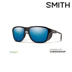 サングラス スミス SMITH Embark Matte Black / CP Polarized Blue Mirror 偏光レンズ スポーツサングラス スノーボード スキー 登山 アウトドア 釣り