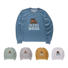 ティートンブロス Teton Bros. TB Crampon L/S Tee (Men) TB253-48M ロングTシャツ 長袖TEE ベースレイヤー アウトドア トレッキング メンズ 春 夏 秋 冬
