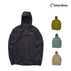 【4/25限定最大P29倍】ティートンブロス ジャケット Teton Bros Wind River Hoody 2024 ウィンドシェル アウトドア トレッキング メンズ