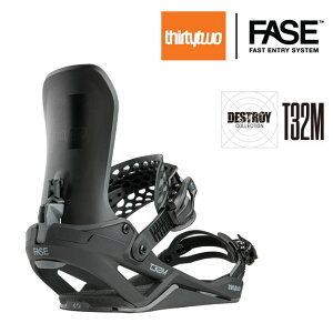 26-27 �T�[�e�B�[�c�[ �t�F�C�Y �r���f�B���O THIRTYTWO T32M FASE / BLACK �X�m�[�{�[�h