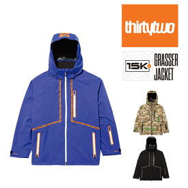 予約 サーティーツー THIRTYTWO GRASSER JACKET グラッサー ジャケット メンズ 26-27 スノーボードウェア 防水透湿 15K 正規品