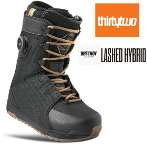�\�� THIRTYTWO �T�[�e�B�[�c�[ LASHED HYBRID ���b�V���h �n�C�u���b�h BLACK BLACK GUM 26-27 �����Y �X�m�[�{�[�h�u�[�c ���K�i