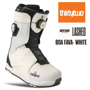 �\�� THIRTYTWO �T�[�e�B�[�c�[ LASHED DOUBLE BOA FAVA ���b�V���h �_�u���{�A �t�@�o 26-27 �����Y �X�m�[�{�[�h�u�[�c ���K�i