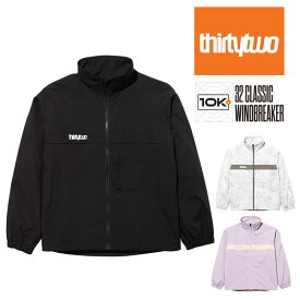 予約 THIRTYTWO 32 CLASSIC WINDBREAKER クラシック ウィンドブレーカー メンズ 26-27 スノーボードウェア 撥水 軽量 正規品