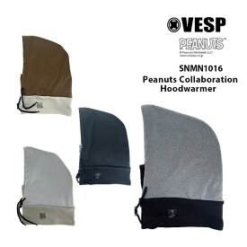 【4/25限定最大P29倍】ベスプ VESP PEANUTS COLLABORATION HOODWARMER SNMN1016 23-24 スノーボード フードウォーマー ネックウォーマー