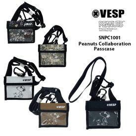 【4/25限定最大P29倍】ベスプ VESP / PEANUTS COLLABORATION PASSCASE SNPC1001 スノーボード パスケース カードケース