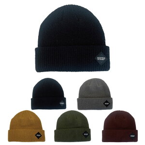 ׃Xv r[j[ VESP Rib Knit Beanie VPMB1034 25-26 Xm[{[h Xq jbgX