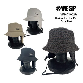 【5/25限定 最大P31倍】VESP / DETACHABLE EAR BOA HAT VPMC1002A 23-24 ビーニー ハット
