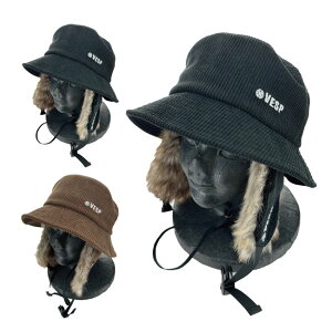 \ xXv VESP Corduroy Ear Fur Hat VPMC1002C 25-26 Xm[{[h Lbv Xq oNo h