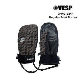べスプ VESP REGULAR PRINT MITTEN VPMG1024P 23-24 スノーボード MITT グローブ