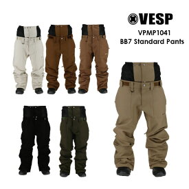 べスプ VESP BB7 STANDRD PANTS VPMP1041 23-24 カーゴパンツ スノーボード ウェアー スノボーウェア メンズ レディース