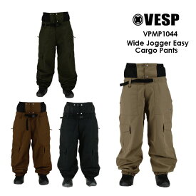 【4/25限定最大P29倍】ベスプ VESP WIDE JOGGET EASY CARGO PANTS VPMP1044 23-24 カーゴパンツ スノーボード ウェアー スノボーウェア メンズ レディース