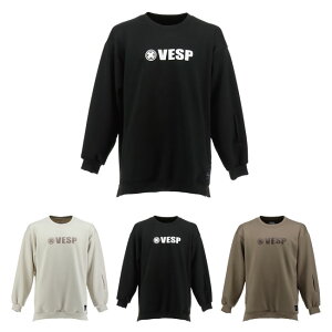 \ ׃Xv p[J[ VESP Logo Stretch Knit Crew VPMS1039 25-26 Xm[{[hAp EFA[ Y fB[X ~