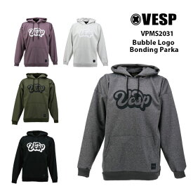 【4/25限定最大P29倍】べスプ VESP BUBBLE LOGO BONDING PARKA VPMS2031 23-24 撥水パーカー スノーボード ウェアー スノボーウェア メンズ レディース