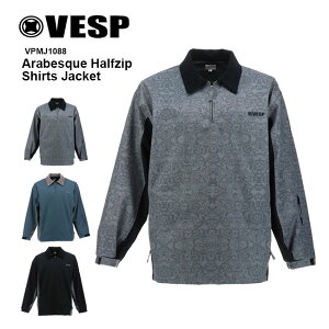 �\�� VESP �X�m�[�{�[�h �E�F�A �W���P�b�g Arabesque Halfzip Shirts Jacket VPMJ1088 26-27 �����Y ���f�B�[�X �x�X�v �h�� ���� ���K�i