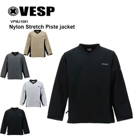 予約 VESP スノーボード ウェア ジャケット Nylon Stretch Piste jacket VPMJ1091 26-27 メンズ レディース ベスプ 防水 撥水 正規品