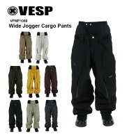 予約 VESP スノーボード ウェア パンツ Wide Jogger Cargo Pants VPMP1068 26-27 メンズ レディース ベス…