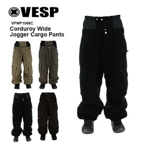 �\�� VESP �X�m�[�{�[�h �E�F�A �p���c Corduroy Wide Jogger Cargo Pants VPMP1068C 26-27 �����Y ���f�B�[�X �x�X�v �h�� ���� ���K�i
