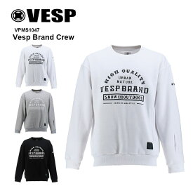 予約 VESP スノーボード ウェア クルーネック Vesp Brand Crew VPMS1047 26-27 メンズ レディース ベスプ 正規品
