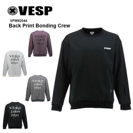 予約 VESP スノーボード ウェア クルーネック Back Print Bonding Crew VPMS2044 26-27 メンズ レディース ベスプ 防水 撥水 正規品