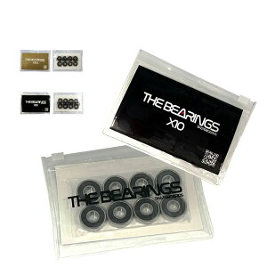�x�A�����O THE BEARINGS X10 �U�E�x�A�����O/�X�P�[�g�{�[�h/skateboard/deck/�f�b�L