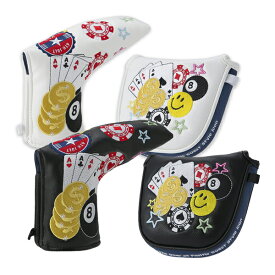 【土日祝も発送】 ブルーティーゴルフ ベガス シリーズ パターカバー [Limited Production] BLUE TEE GOLF HC-015 ヘッドカバー ブレード用 マレット用