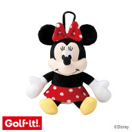 LITE ライト ぬいぐるみ ポーチ ディズニー キャラクター ミニーマウス ゴルフボール入れ C-197