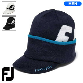 【土日祝も発送】 FootJoy フットジョイ ビッグロゴブリムビーニー メンズ FH24BBR