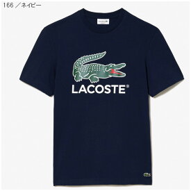【土日祝も発送】ラコステ メンズ ワニロゴグラフィックプリントTシャツ TH6396-99