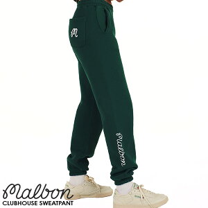 �y�y���j�������z �}���{���S���t �X�E�F�b�g�p���c Malbon Golf CLUBHOUSE SWEATPANT M-9575