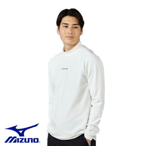【土日祝も発送】 ミズノ ゴルフ メンズ ブレスサーモ モックネック長袖シャツ E2MAC503
