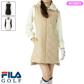 5のつく日P5倍【2/15(日)】【土日祝も発送】 フィラ ゴルフ レディース 中綿ワンピース 795403