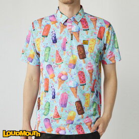 【土日祝も発送】 ラウドマウス メンズ 柄半袖シャツ 765601