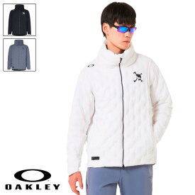 【土日祝も発送】 オークリー 中綿ブルゾン スカル アイデアリー ハイブリッド パフジャケット FOA408277