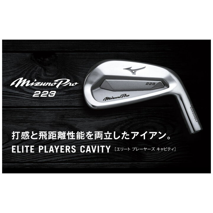 楽天市場】ミズノ プロ Mizuno Pro 223 アイアン 6本組(No.5〜PW) N.S. 