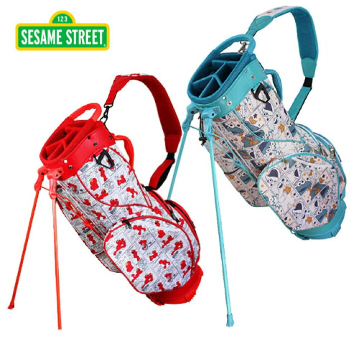 楽天市場】HTCゴルフ セサミストリート スタンドバッグ キャディバッグ  