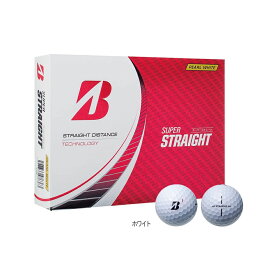 【土日祝も発送】ブリヂストン ゴルフ スーパーストレート ゴルフ ボール 3ダースセット [36球] SUPER STRIGHT 2023年モデル