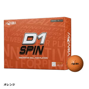 �y�y���j�������z �S���t�{�[�� �{�ԃS���t �z���}�S���t HONMA D1�X�s�� �S���t �{�[�� 1�_�[�X [12������] D1 SPIN 2023�N���f��