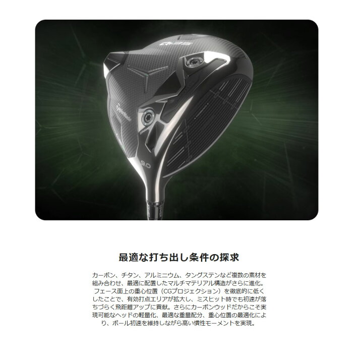 楽天市場】【土日祝も発送】【USモデル】 テーラーメイド キューアイ35 