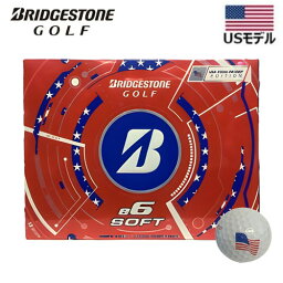 ブリヂストンゴルフ e6 Soft パトリオットパック USA 250Th 限定モデル 1ダース(12球入り)US仕様
