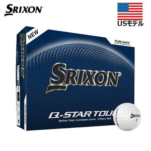 (US���f��) �_�����b�v �X���N�\�� Q-STAR TOUR �S���t �{�[�� (12������) SRIXON �z���C�g 2026�N���f��