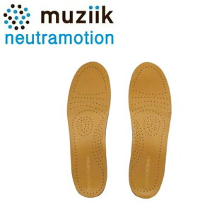 【土日祝も発送】 ムジーク ゴルフ ニュートラモーション MZIS-0203 レザー 革靴専用 インソール muziik neutramotion