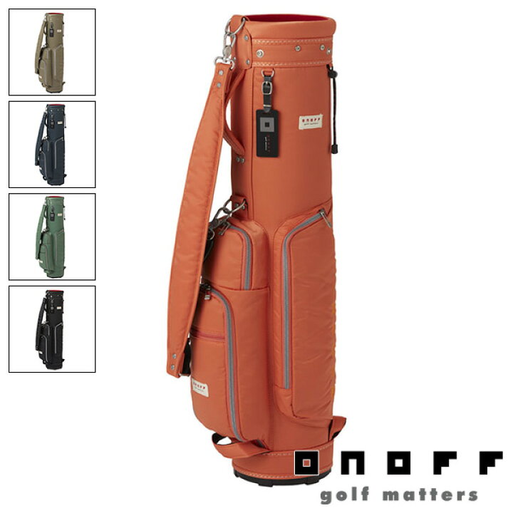 楽天市場】ONOFF オノフ キャディバッグ ナイロンツイル 7型 2.0Kg 47 